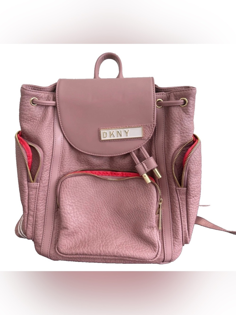 DKNY Primrose Pink Backpack Like New